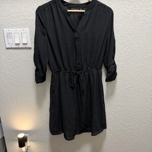 Apt. 9 Black Long Sleeve Dress